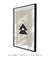 Quadro decorativo linhas triangular - comprar online