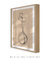 Quadro decorativo traços de um jarro