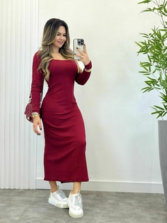 Vestido Dafne Midi - Ateliê da Ju Modas