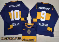 Camiseta de Boca Juniors 2007 Manga Larga