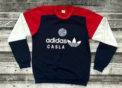 Buzo Retro de San Lorenzo Azul - comprar online