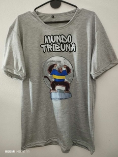 Remera Gris SIempre Mono