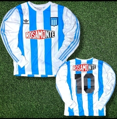 Camiseta Retro de Racing Manga Larga