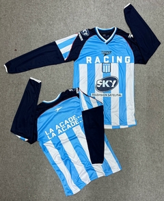 Camiseta Retro de Racing 2001 Manga Larga