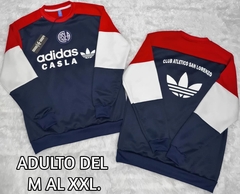 Buzo Retro de San Lorenzo Azul - tienda online