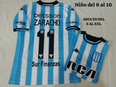 Camiseta de Racing Club 2025 (Zaracho - Vietto)