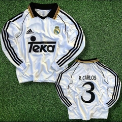 Camiseta de Real Madrid 1998 Manga Larga - comprar online