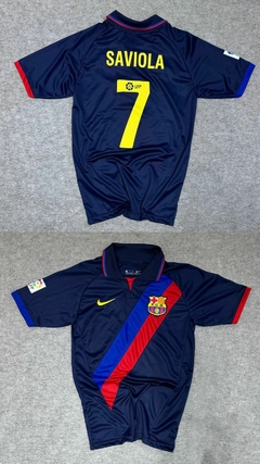 Camiseta Retro de Barcelona 2002 (Saviola)