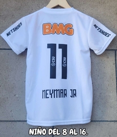 Camiseta Retro de Niños de Santos (Neymar) - comprar online