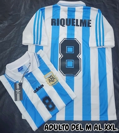 Camiseta de Afa 1994 (Ortega - Riquelme - Redondo - Caniggia) - Mundo Tribuna