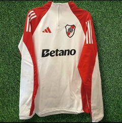 Buzo medio cierre de River Plate 2025