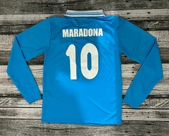 Camiseta de Napoli Manga Larga - Mundo Tribuna