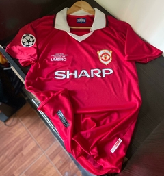 Camiseta Retro de Manchester United 1999 (Beckham)