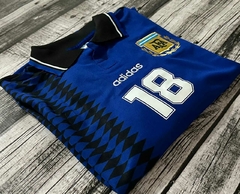 Imagen de Camiseta Suplente de Afa 94 Scaloni Manga Larga