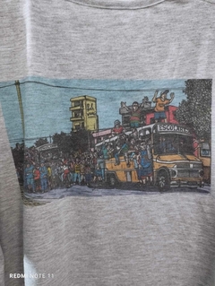 Remera Gris de Hinchadas - tienda online