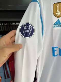 Camiseta Retro de Real Madrid Manga Larga