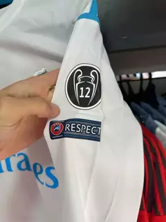 Imagen de Camiseta Retro de Real Madrid Manga Larga
