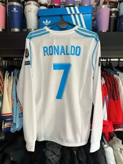 Camiseta Retro de Real Madrid Manga Larga - comprar online