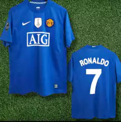 Camiseta Retro de Manchester United (Ronaldo)
