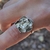 Anillo Gran Rosa de Plata 925 - tienda online