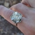 Anillo Gran Rosa de Plata 925 en internet