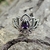 Anillo en Plata 925 Flor de Loto con Zirconia Cúbica - comprar online