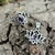 Anillo en Plata 925 Flor de Loto con Zirconia Cúbica - Amarrarte