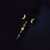 Dije Daga Triple Luna de Hécate con Piedras | Brilla en la Oscuridad en internet