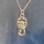 Collares del Zodiaco en Plata 925 u baño en Oro 18k - Amarrarte