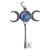 Dije Llave Diosa Triple Luna con Espejo Obsidiana