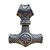 Gran Dije Mjölnir Martillo De Thor