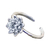 Anillo Flor Crisantemo en Plata 925