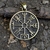 Imagen de Dije Vegvísir Brújula Vikinga