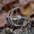 Anillo Luna de Plata 925 con Zirconias - comprar online