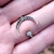 Anillo Luna de Plata 925 con Zirconias en internet