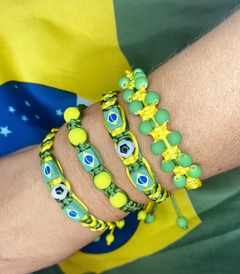 Mix Brasil 3 pulseiras - comprar online