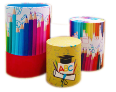 Locação de Trio de Cilindros com Capas - Escolar