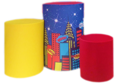 Locação de Trio de Cilindros com Capas - Herois