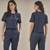 Blusa cropped linho retilinea