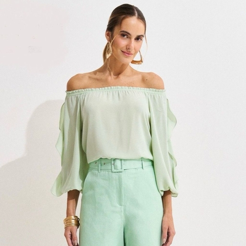 Blusa ombro a ombro Margarida