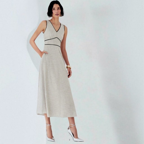 Vestido listrado Magnolia