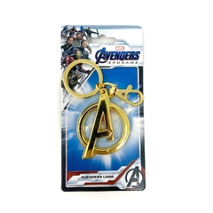 Llavero Marvel Avengers Logo Metalico Dorado - comprar en línea
