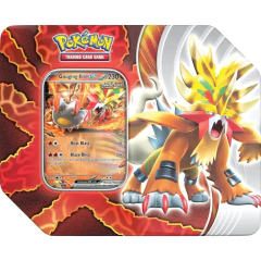 Pokemon TCG Paradox Destinies Tin Gouging Fire ex EN - comprar en línea