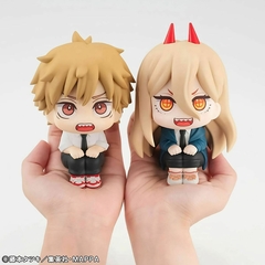 Imagen de MegaHouse Chainsaw Man Lookup Set Denji Y Power 11cm