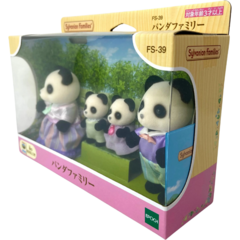 Ternurines Sylvanian Families Set Familia Panda Ropa Pastel - comprar en línea