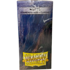 Imagen de Micas Dragonshield Classic Sleeves Standard Blanco Pack 100pz