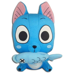 Fairy Tail Happy Con Pescado 25cm Plush