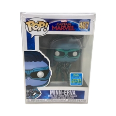 Capitain Marvel Minn erva Funko Pop #487 SDCC 2019 - comprar en línea