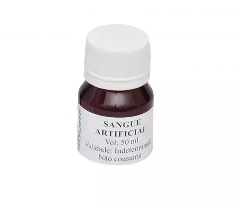 SD-SA-50 - FRASCO DE SANGUE ARTIFICIAL 50 ML PARA SD-4007 E SD-4008