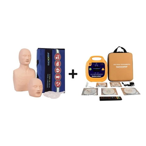 SD-BLS - KIT PARA SIMULAÇÃO DE SUPORTE BASICO À VIDA (BLS)